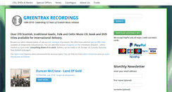 Desktop Screenshot of greentrax.com